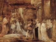 Peter Paul Rubens The Coronation of Marie de' Medici oil painting reproduction